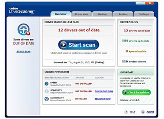 Driverscanner de uniblue 2009 full version download